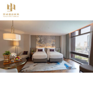 Complete Luxurious 5-Star Customized Trendy Bed room Furnishings Units for Villa Initiatives