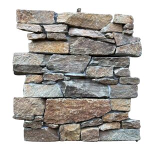 Pure Stacked Stone Veneer Wall Cladding in Rustic Quartzite for Outside Use