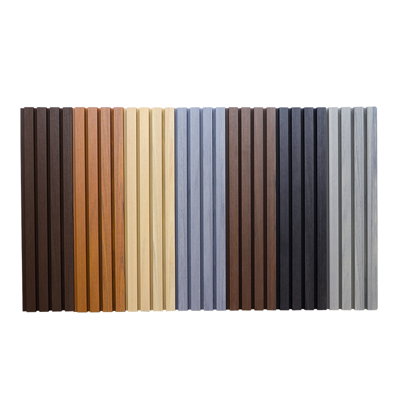 Outside WPC Wall Panel - Composite Wall Cladding for Villas and Gardens, Waterproof and Moisture-Proof Exterior Cladding Panel