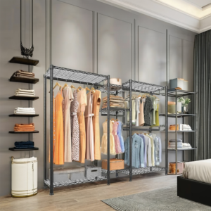 Personalised Wholesale Metallic Wardrobe for Bedrooms – Spacious Storage Furnishings