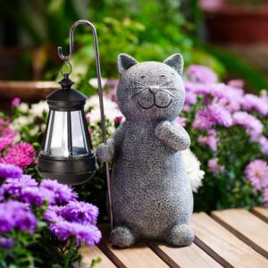 Photo voltaic Backyard Decor Statue: Creative Figurine for Patio, Balcony, Yard, and Garden – Distinctive Present for Christmas and Birthdays for Mother, Grandma, Spouse, and Sister