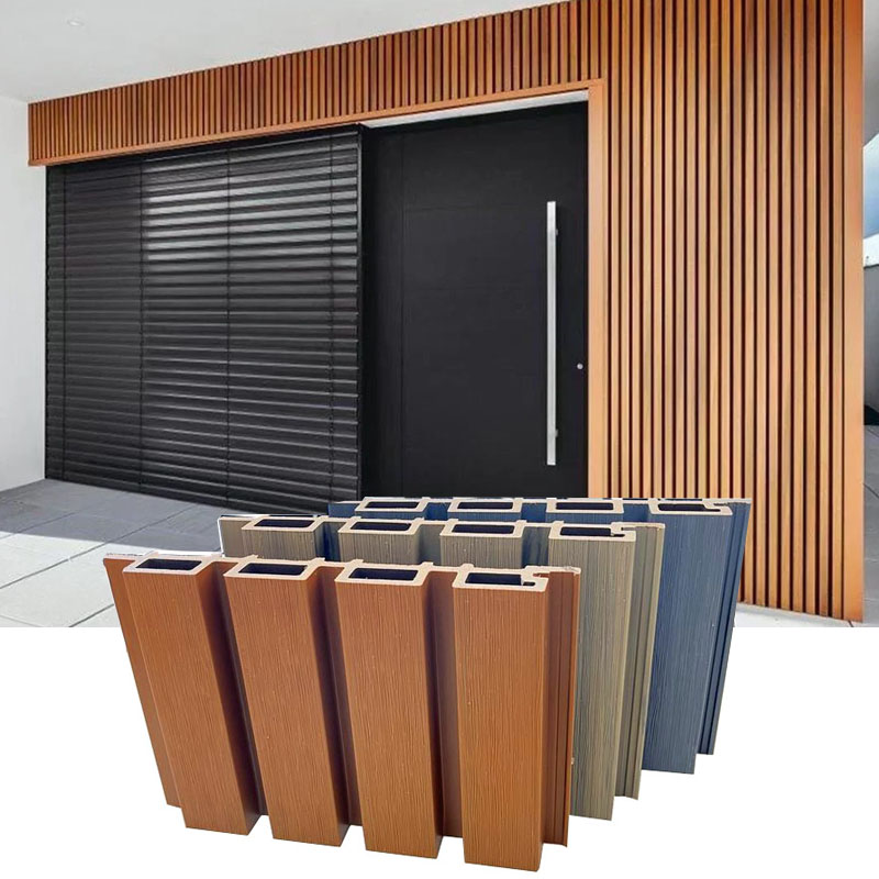 Wooden Plastic Composite (WPC) Outside Ornamental Wall Cladding Panel